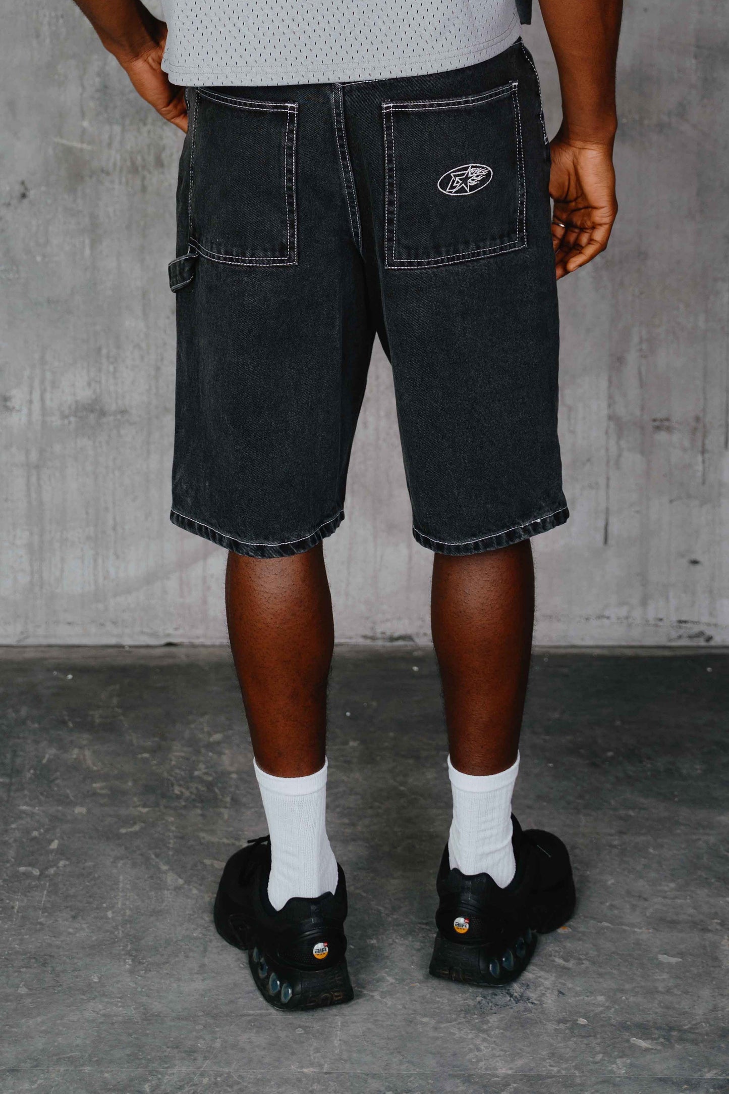 Jennings Denim Shorts Black