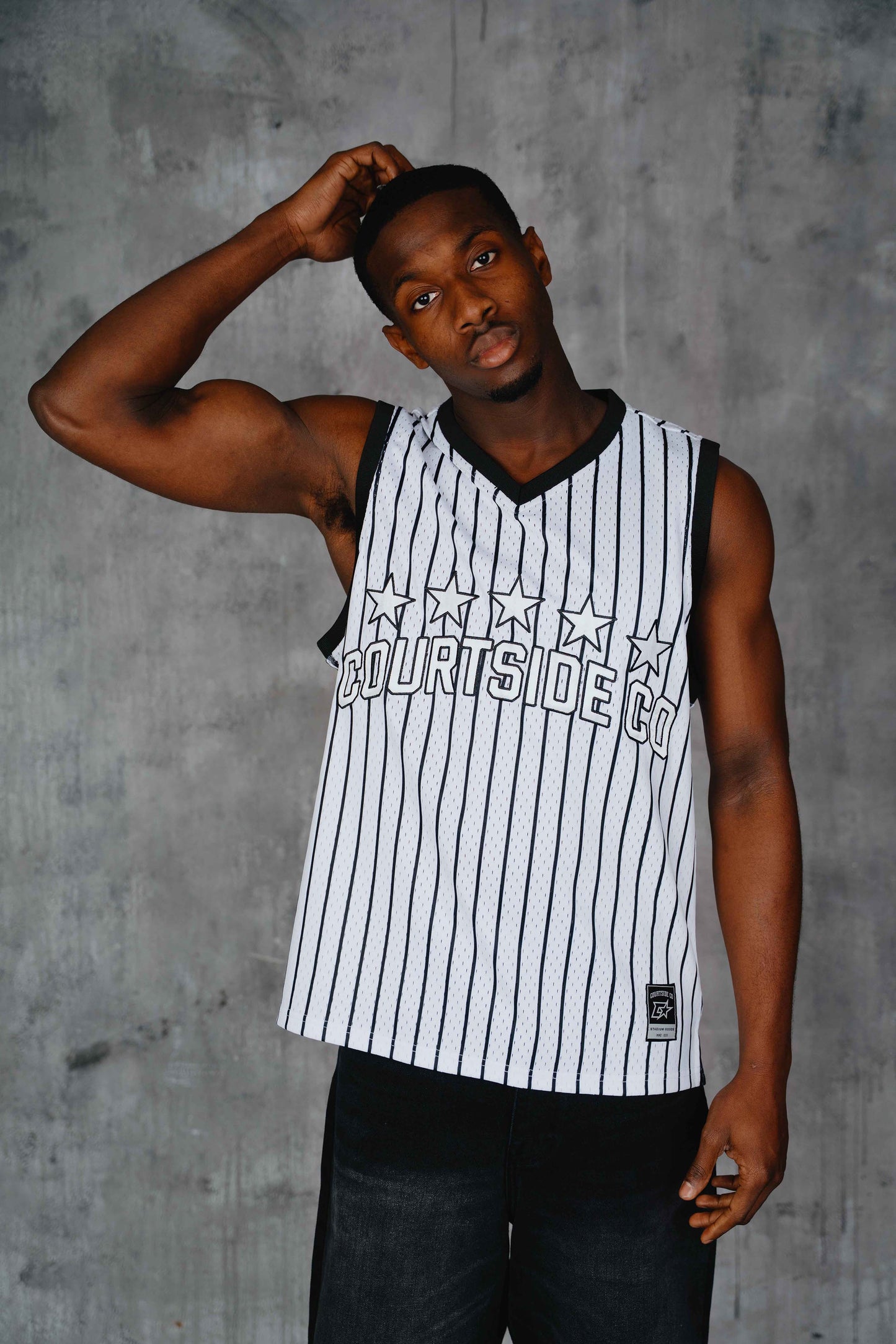 Blakon Mesh Vest White