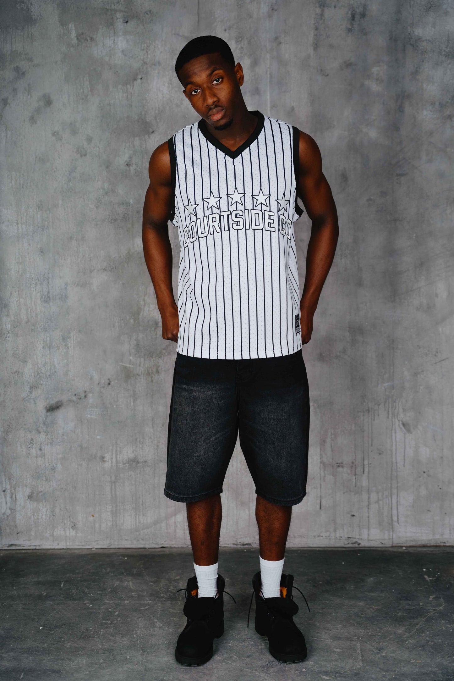 Blakon Mesh Vest White