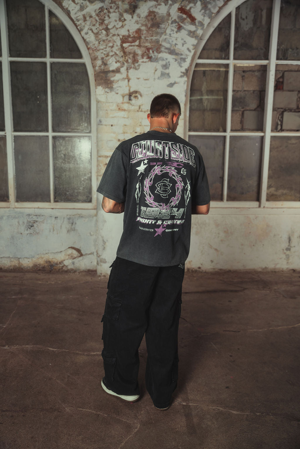 Grimes T-shirt Vintage Black