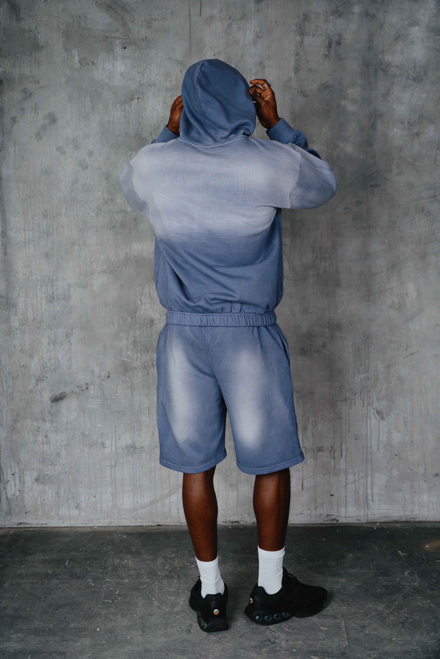 Tyler Short Washed Blue
