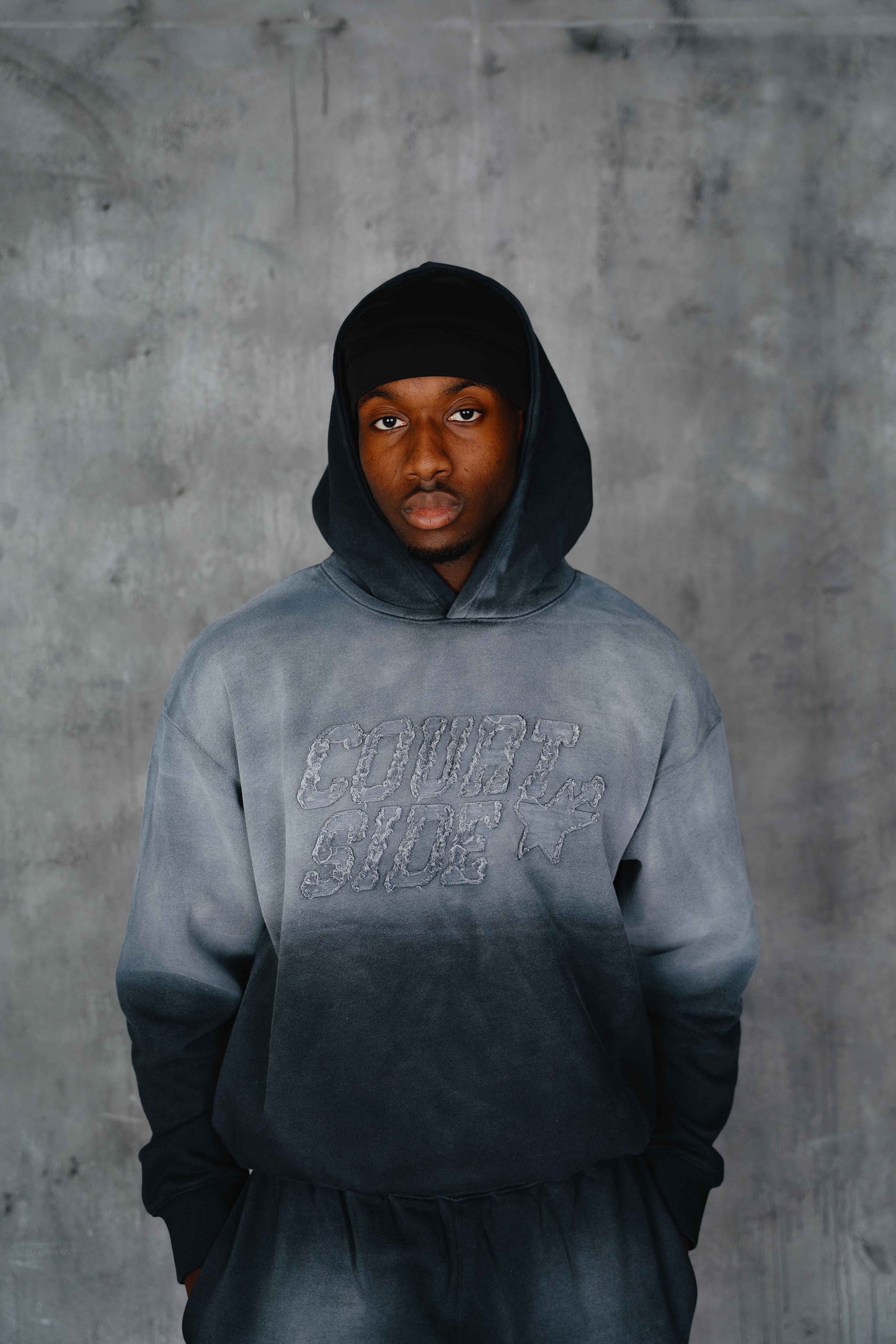 Tyler Hoodie Washed Grey
