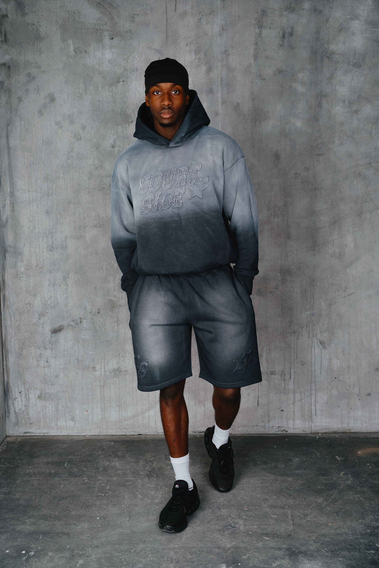 Tyler Hoodie Washed Grey