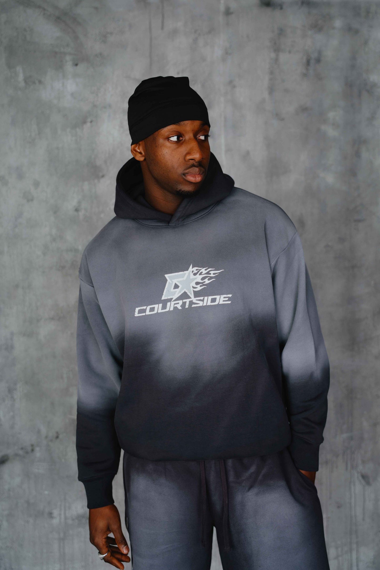 Ervin Hoodie Washed Grey