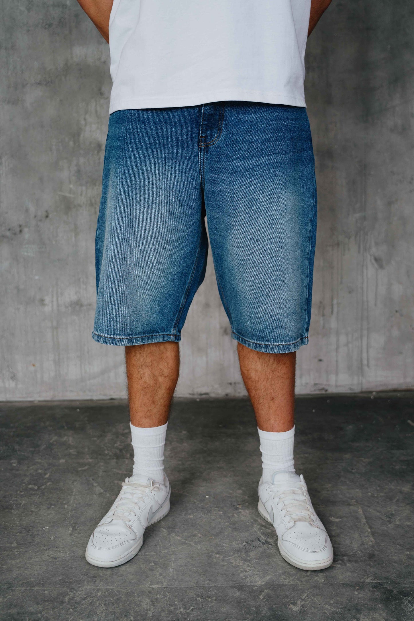 Drexler Denim Shorts Blue