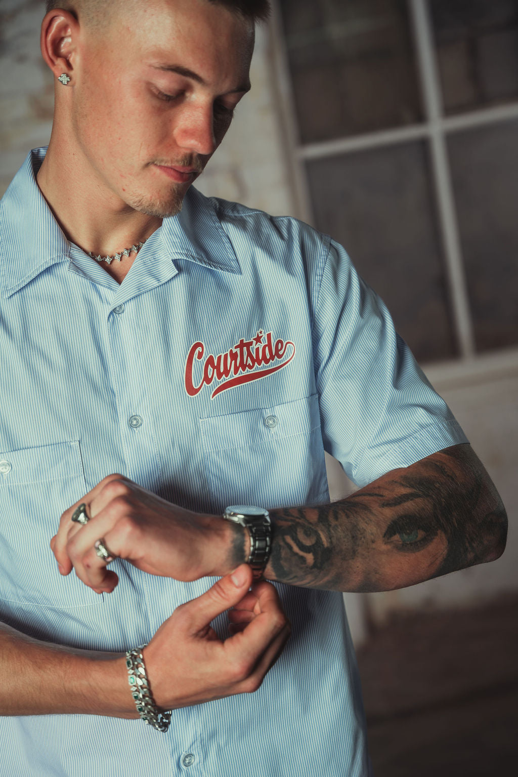 Ivey Shirt Blue White