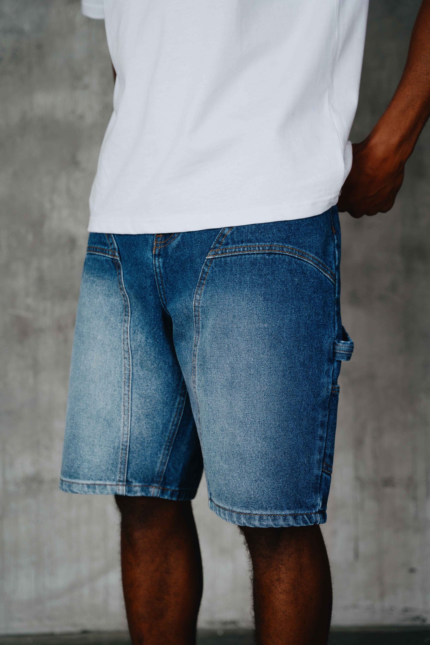 Howell Denim Shorts Blue