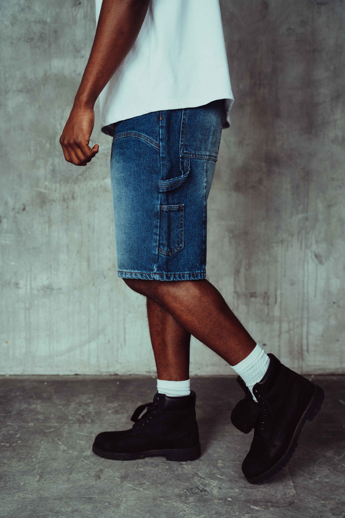 Howell Denim Shorts Blue