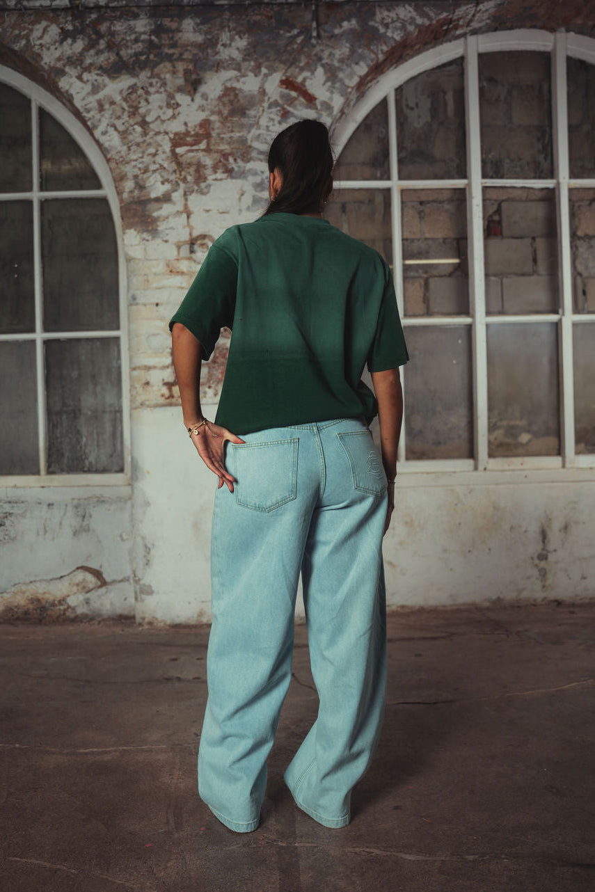 Kessler T-shirt Washed Green