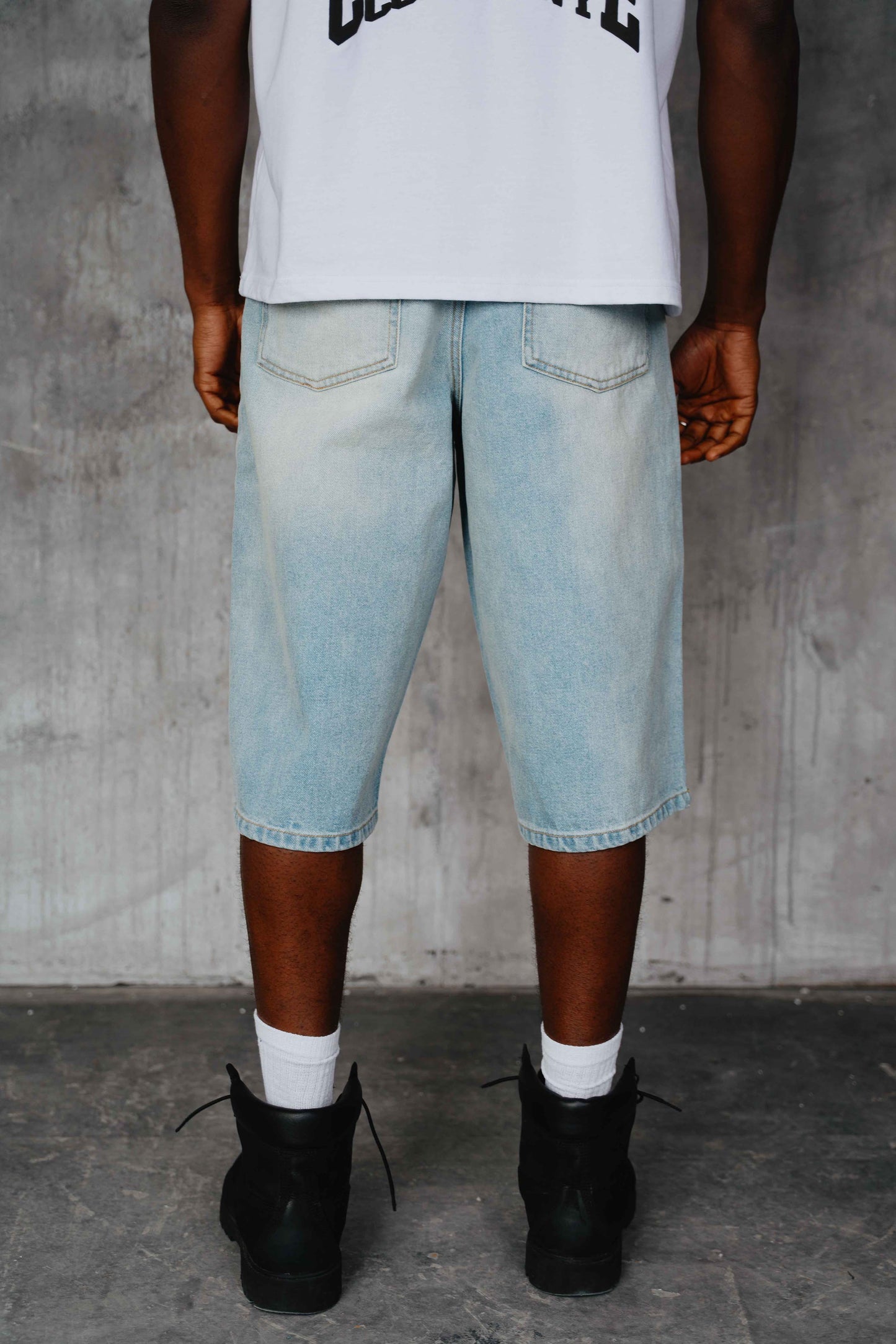 Bridges Denim Shorts Blue