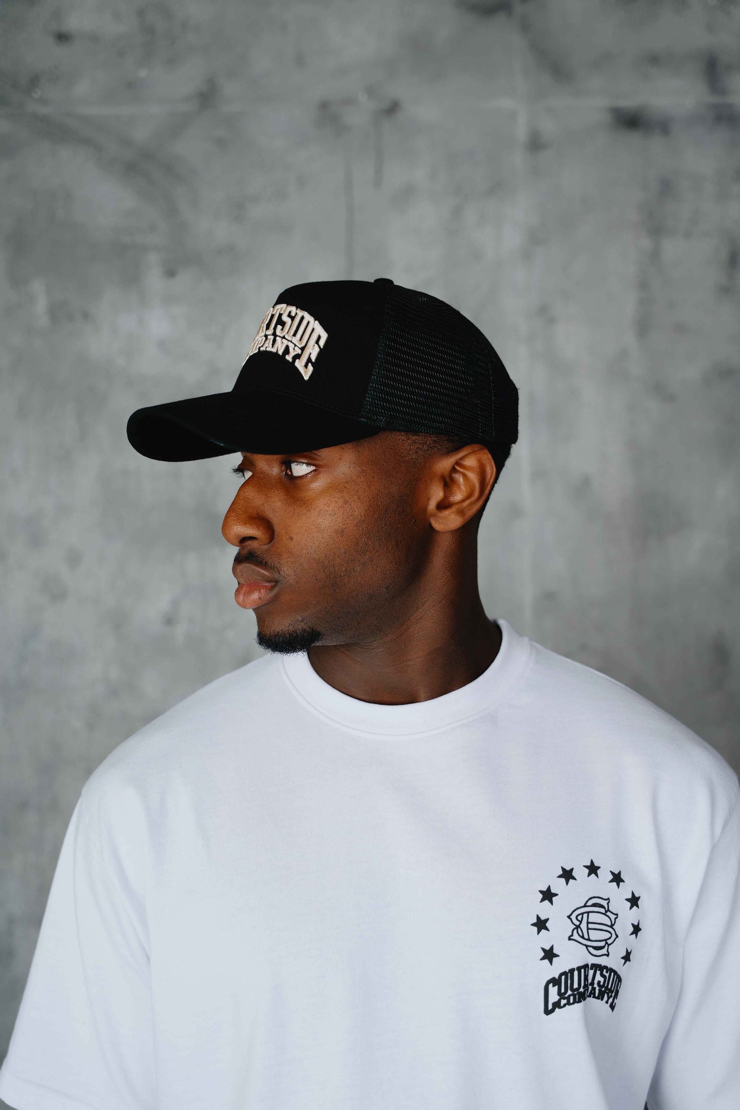 Arch Trucker Cap Black