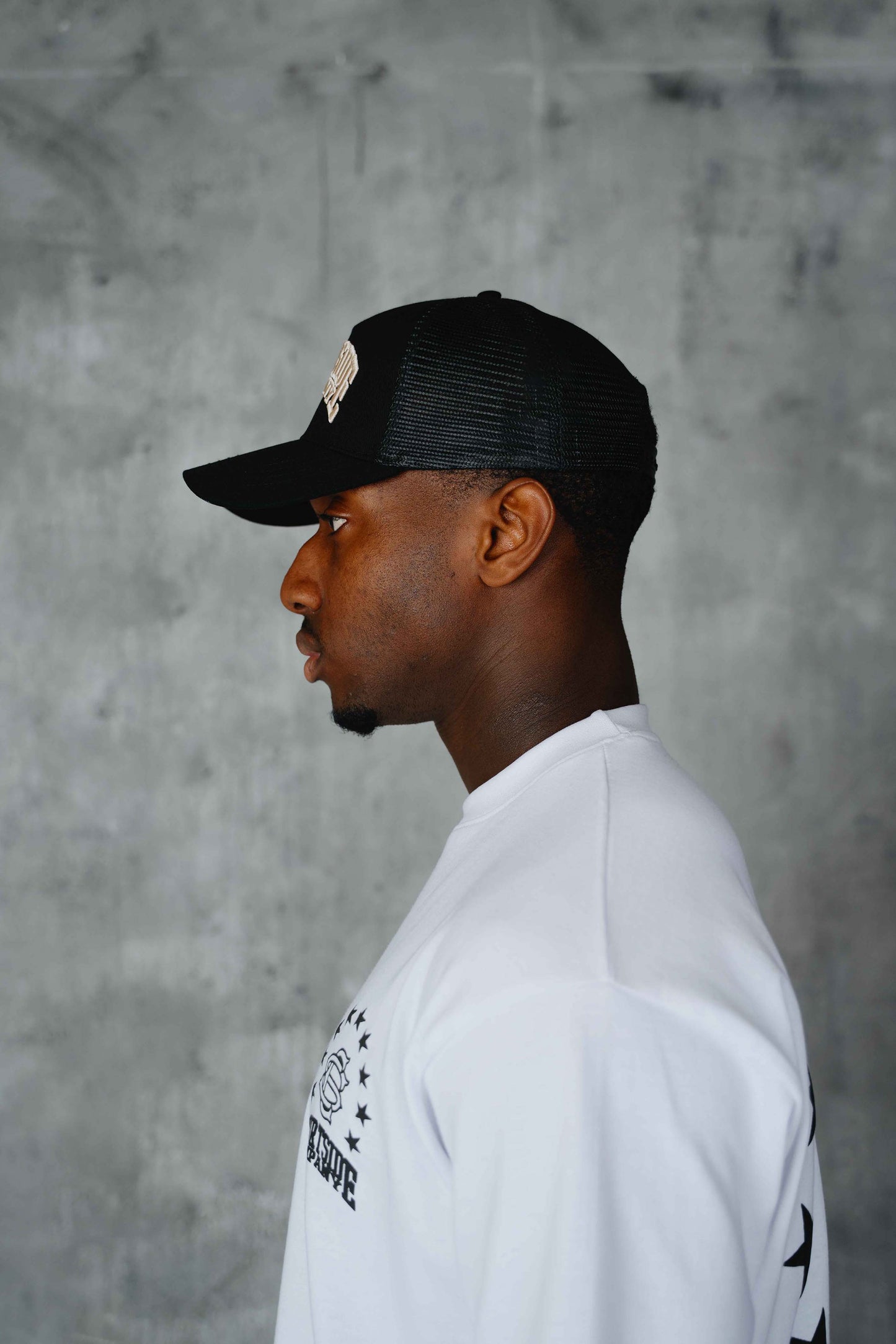 Arch Trucker Cap Black