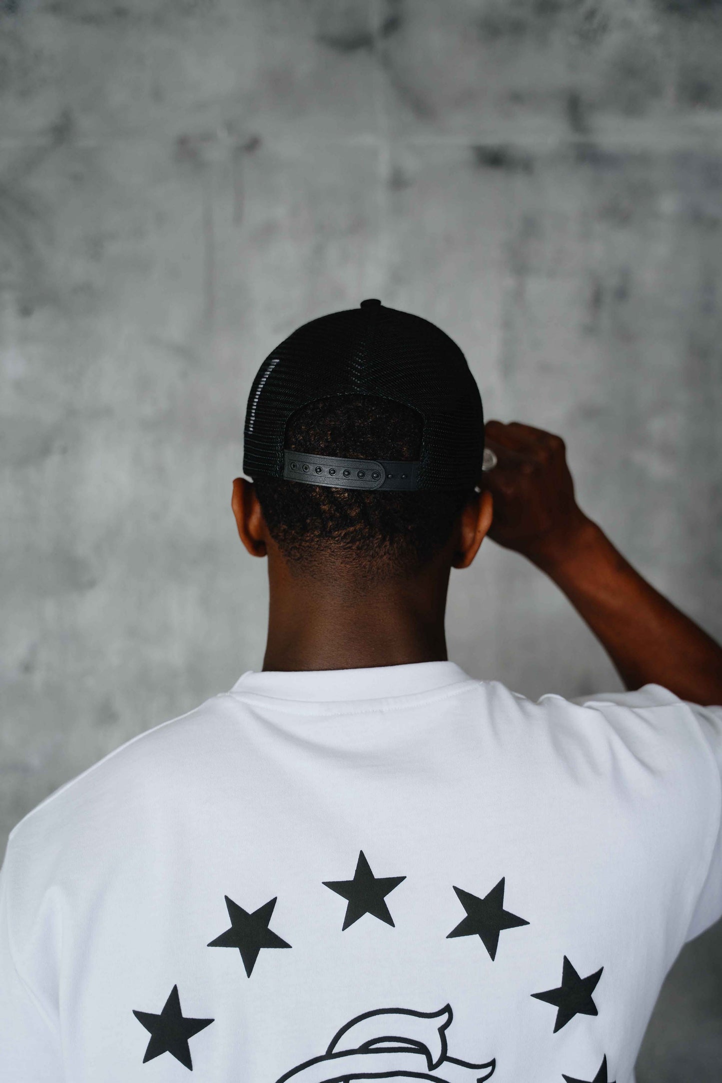 Arch Trucker Cap Black