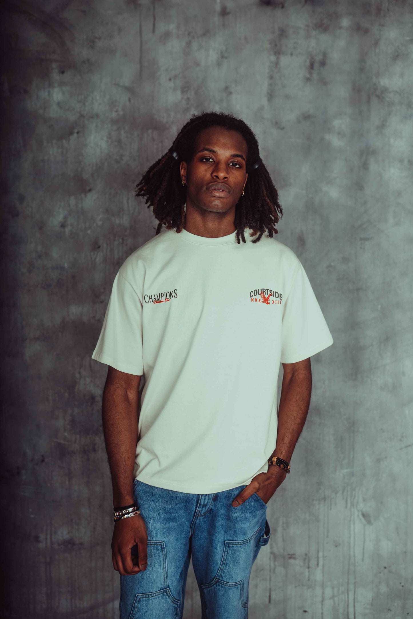 Division Tee Ecru