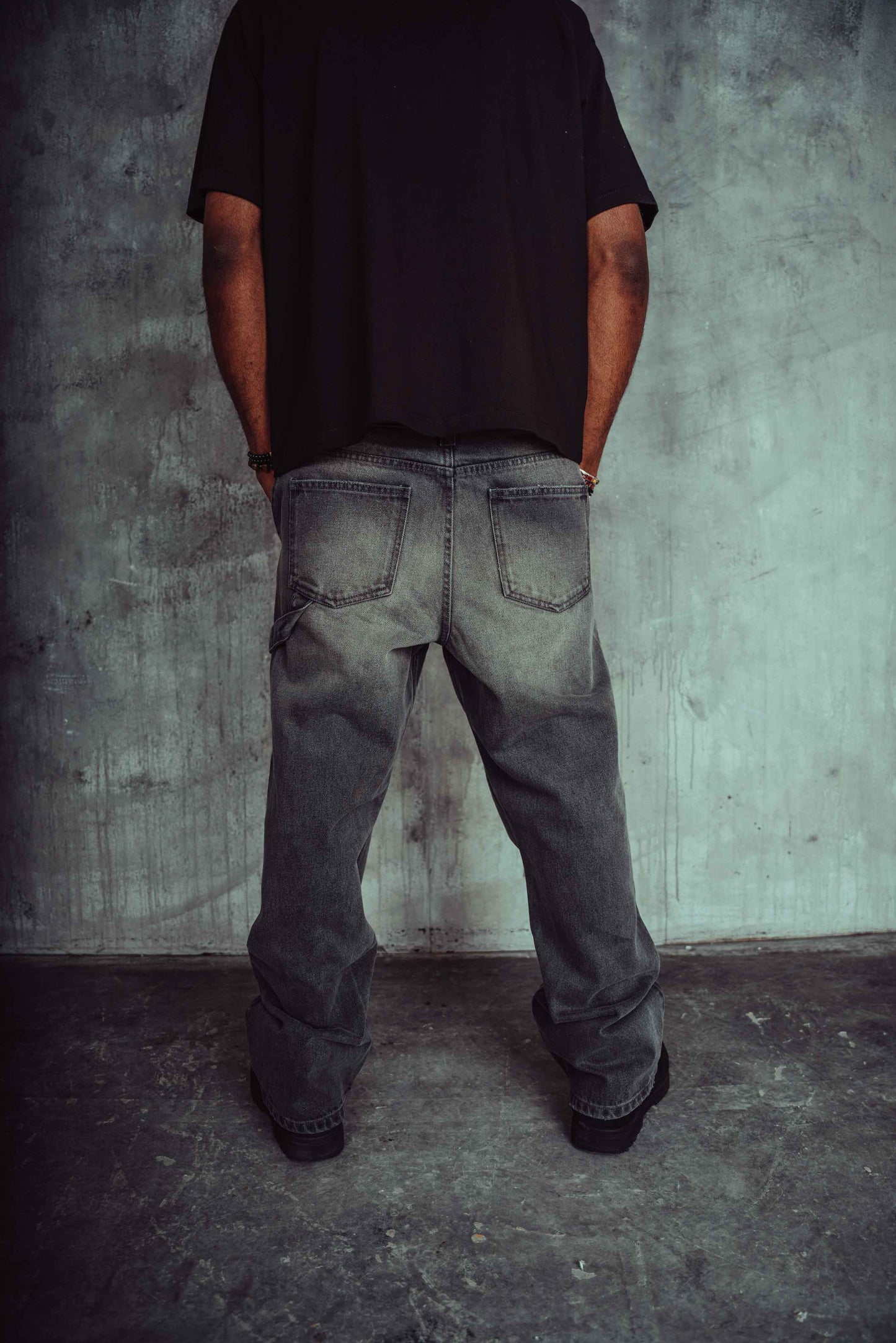 Hawkin Denim Jeans Grey Wash