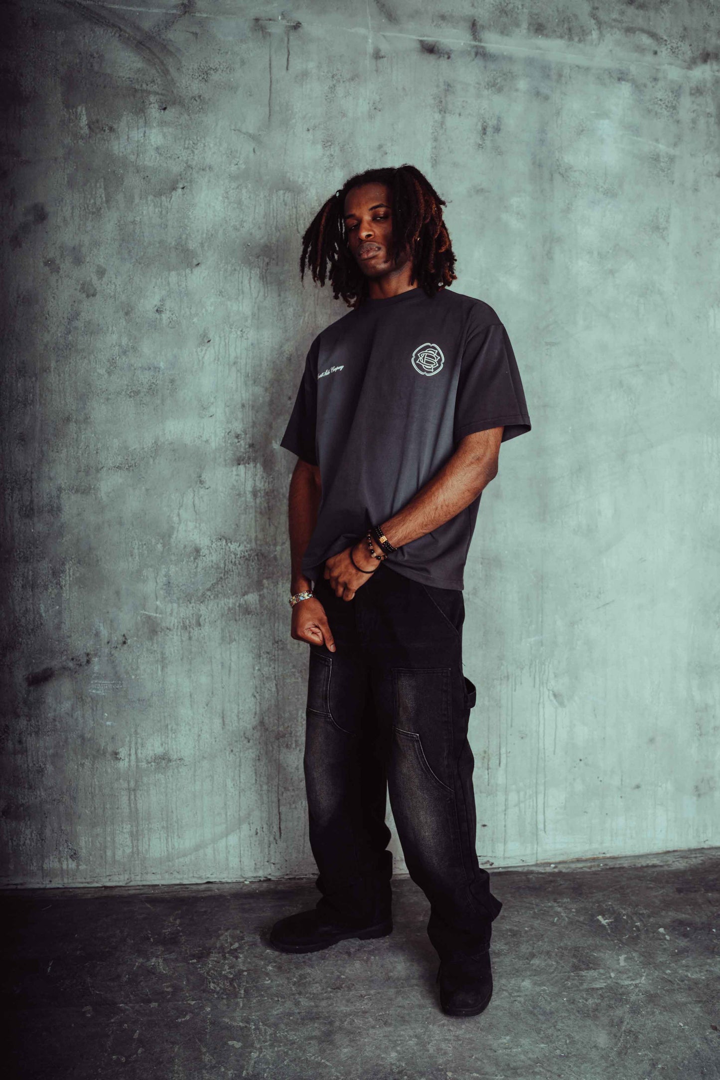 Rycan Tee Washed Black