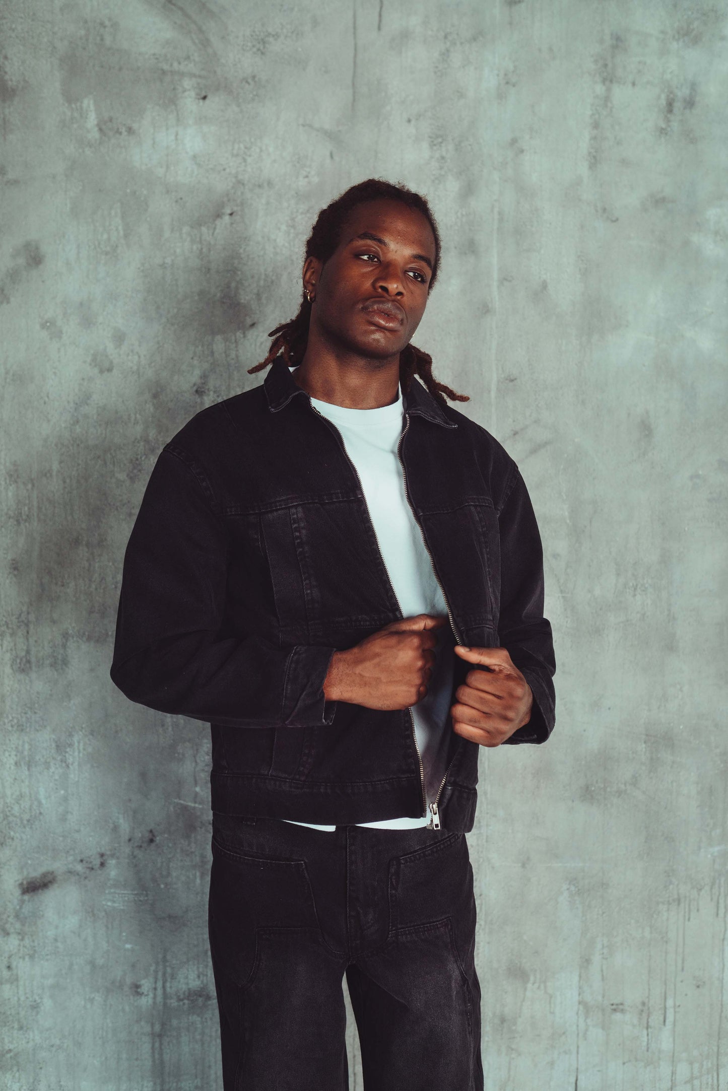 Capital Denim Jacket Black
