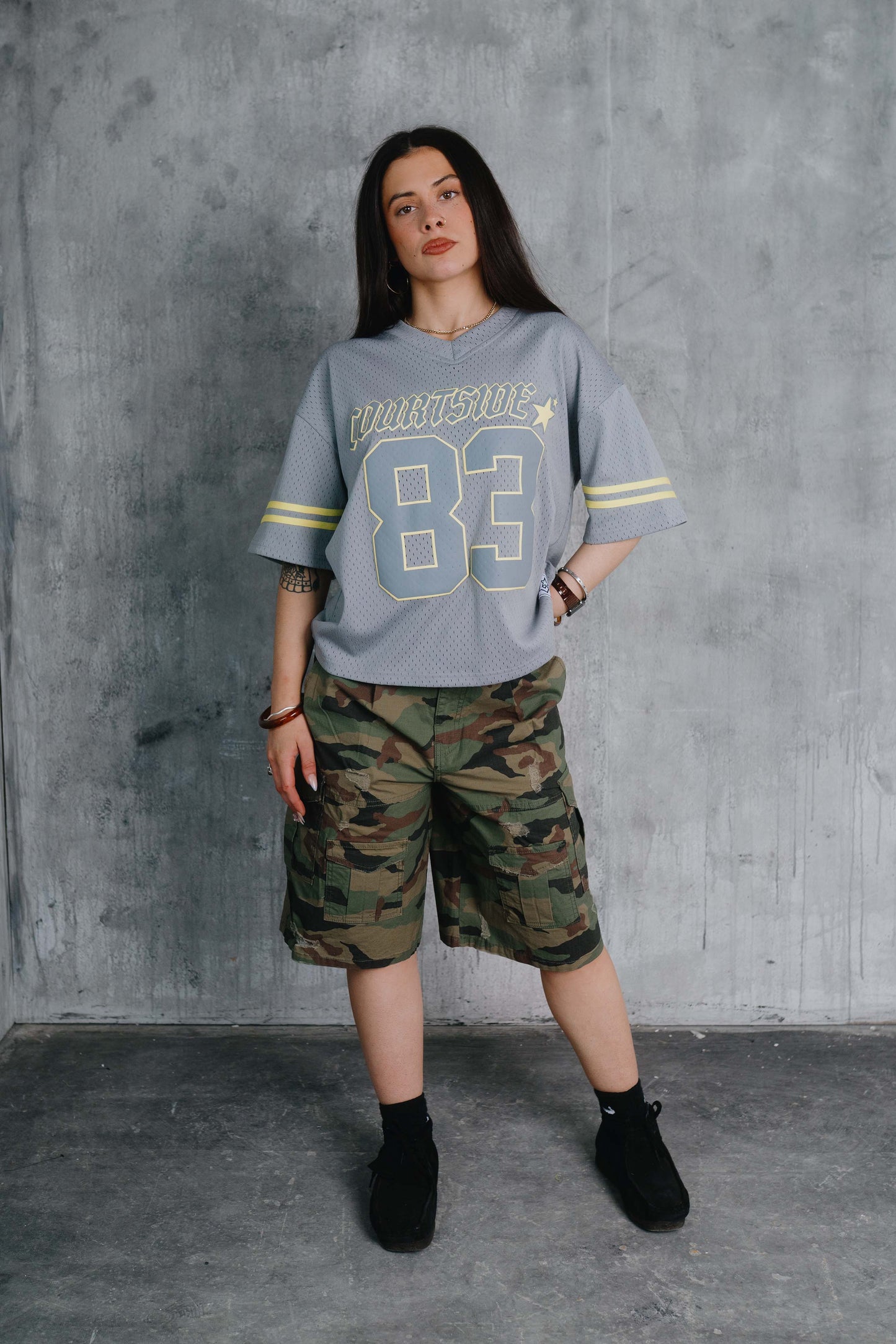 Jazmine Tee Grey