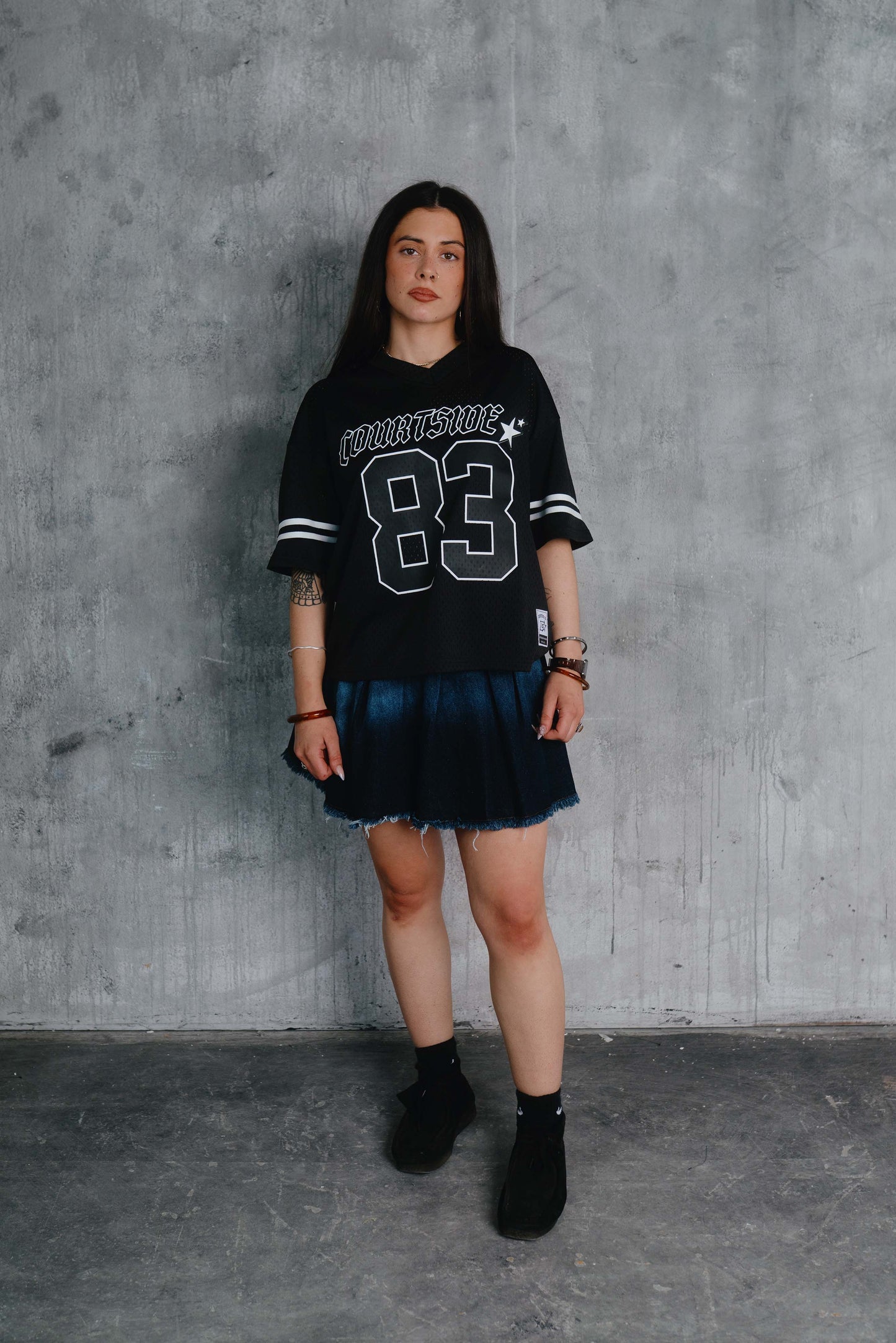 Dantos Denim Skirt Indigo