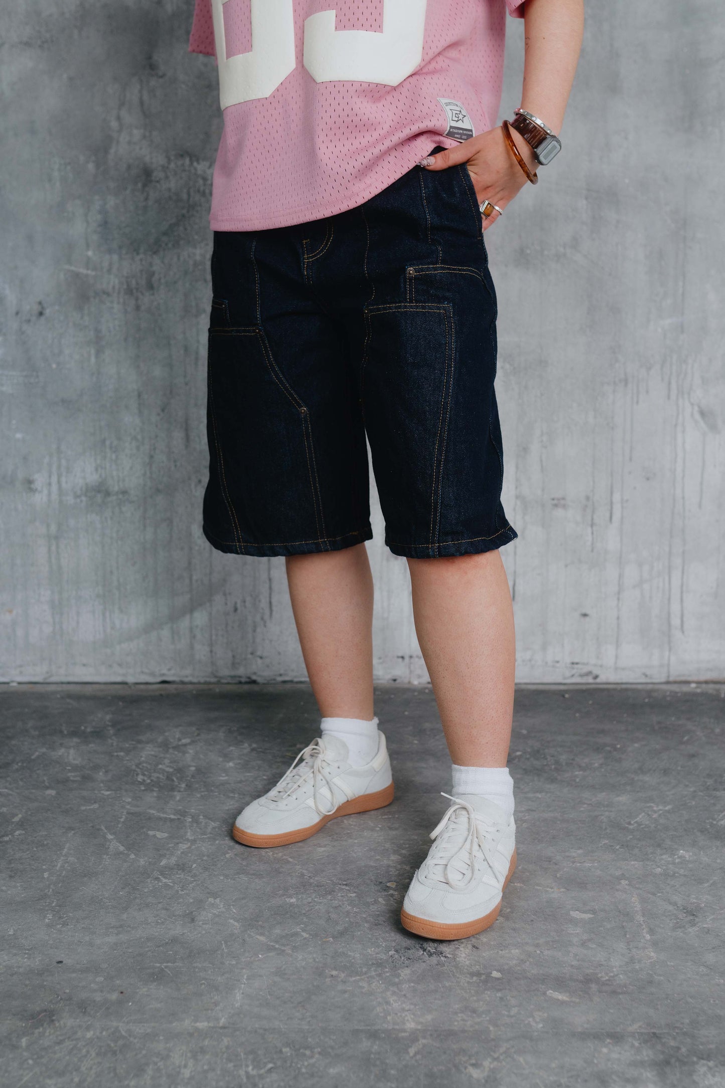 Kachan Denim Jorts Indigo
