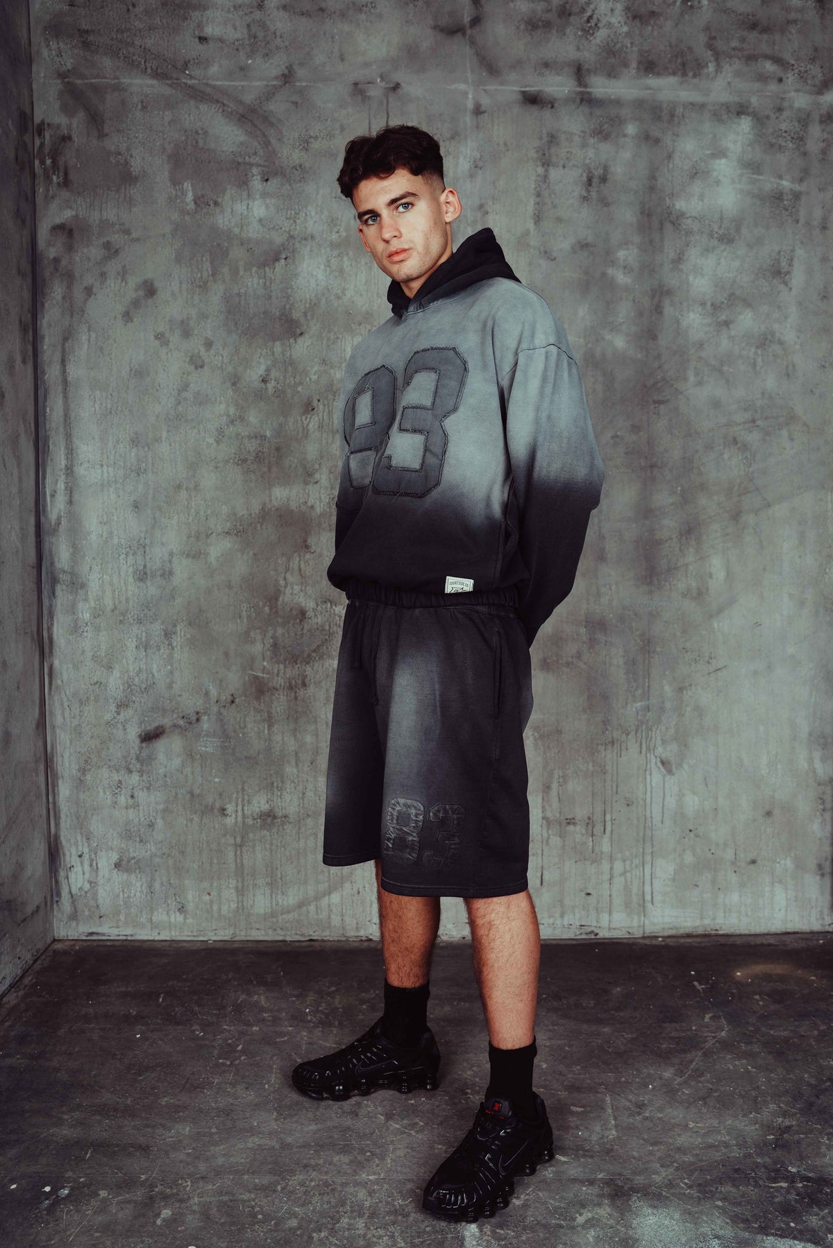 Cory Short Washed Grey