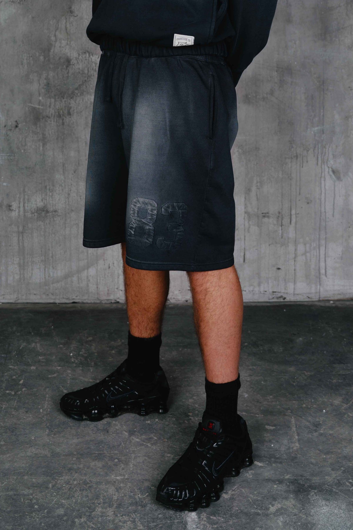 Cory Short Washed Grey