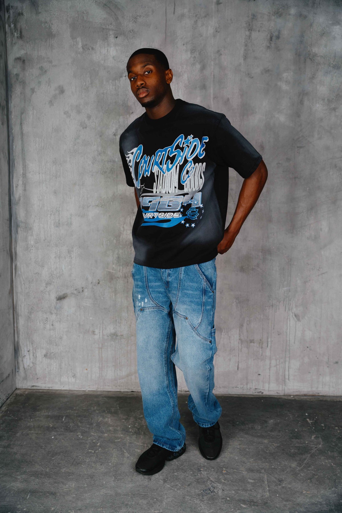 Sawyer Tee Black