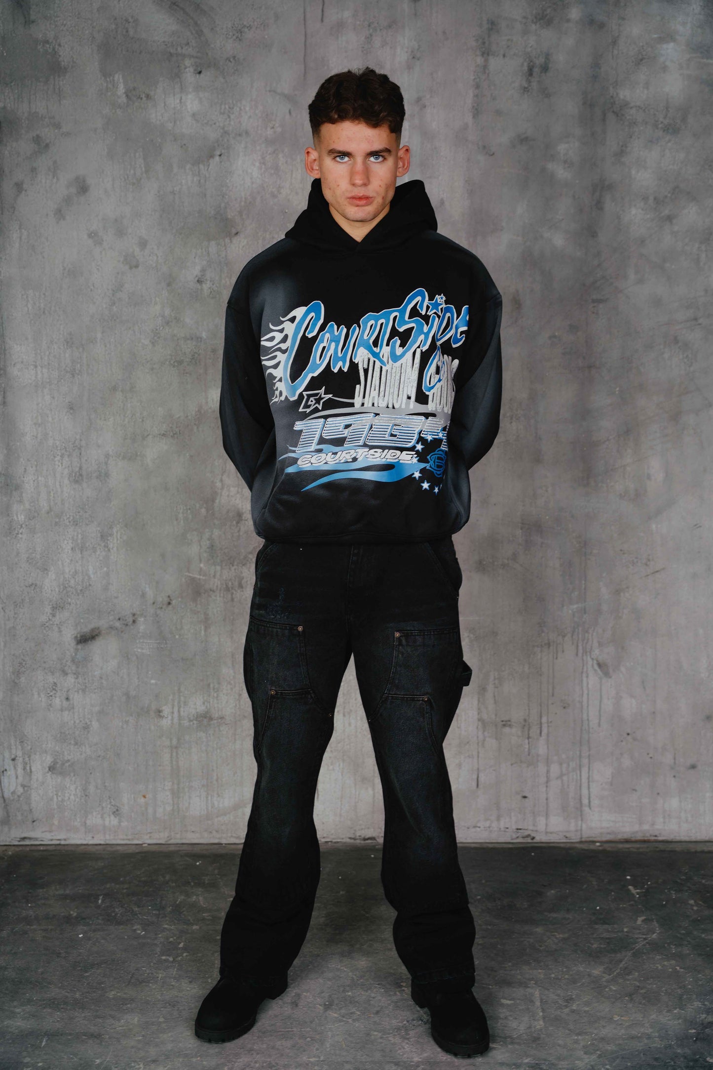 Sawyer Hoodie Black