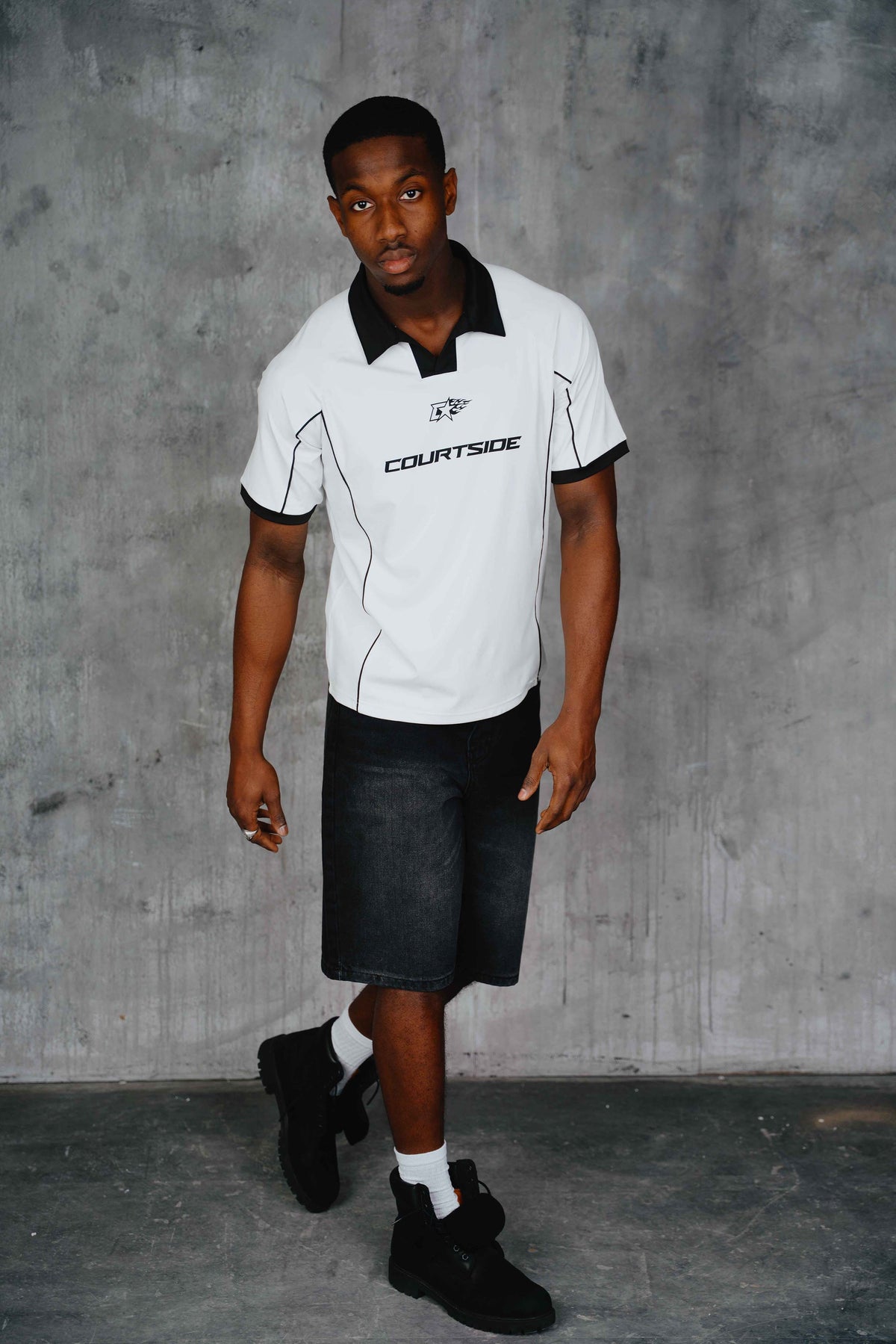 Drexler Denim Shorts Black
