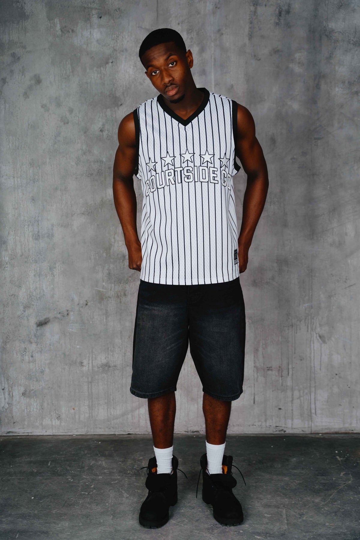 Blakon Mesh Vest White