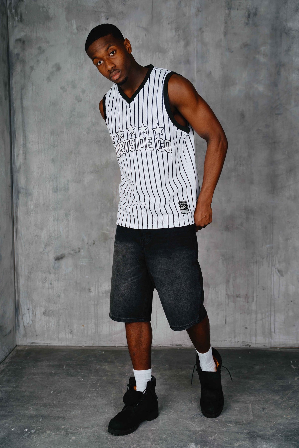 Blakon Mesh Vest White