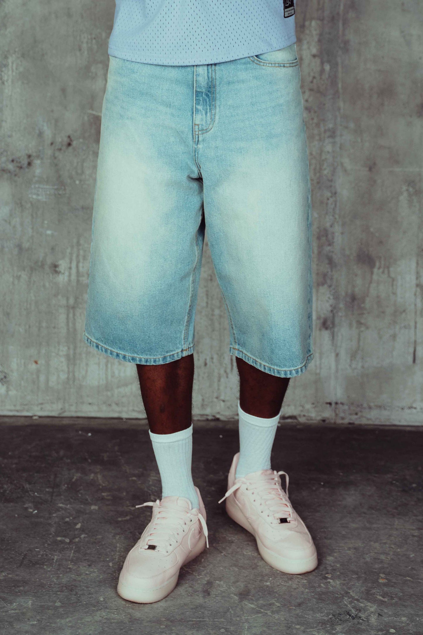 Bridges Denim Shorts Blue