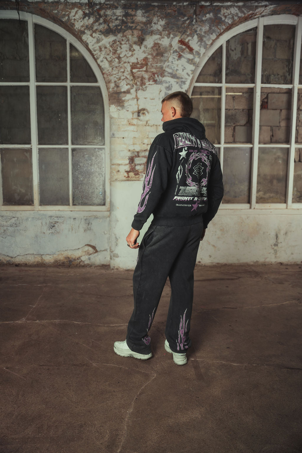 Grimes Hoodie Vintage Black