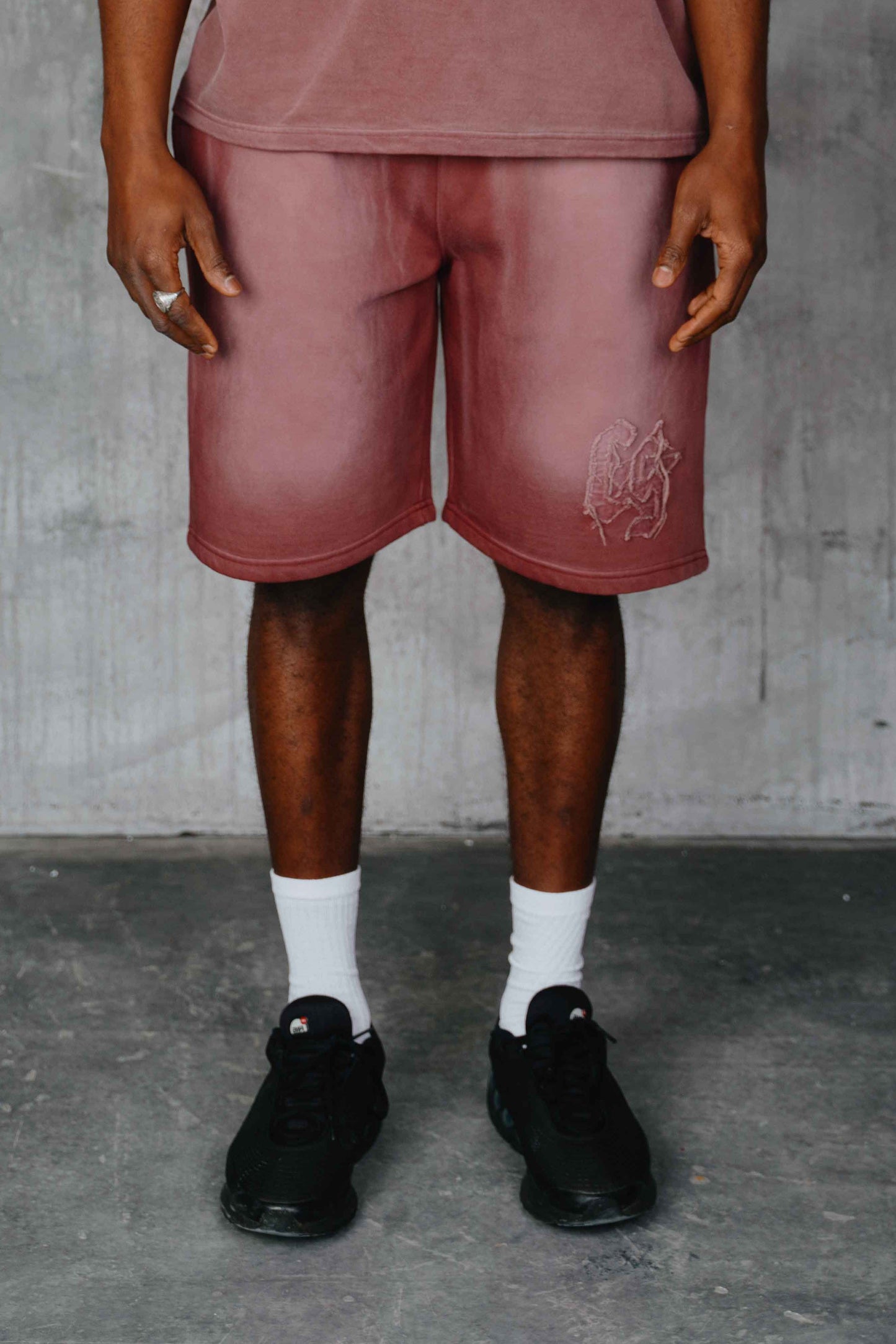 Lampe Short Washed Red