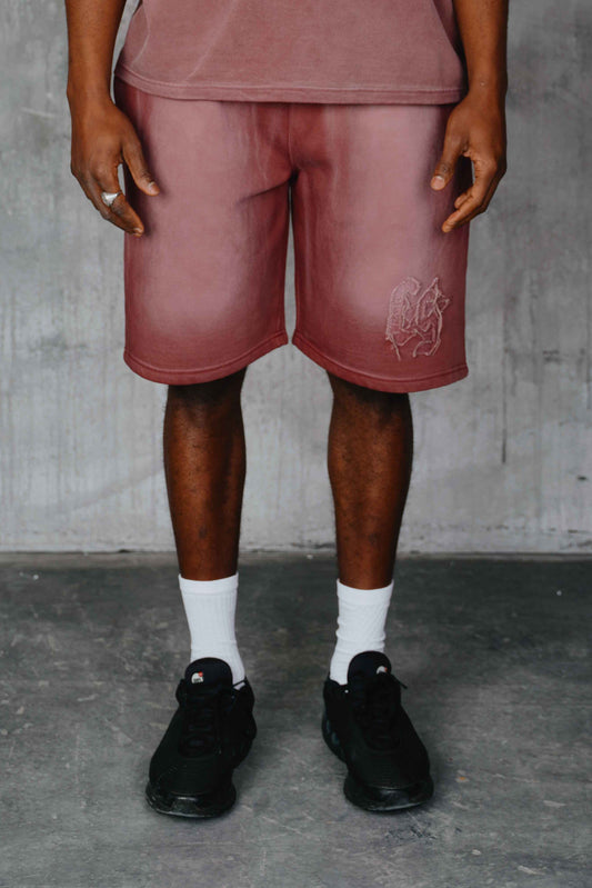 Lampe Short Washed Red