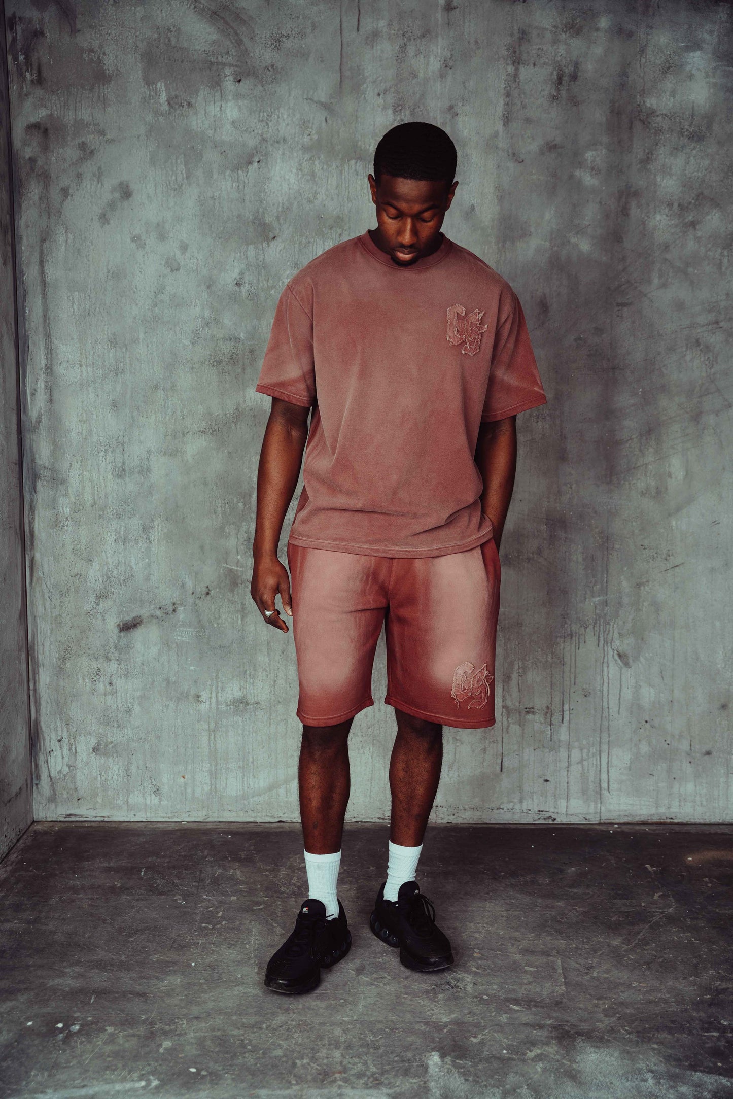 Lampe Short Washed Red