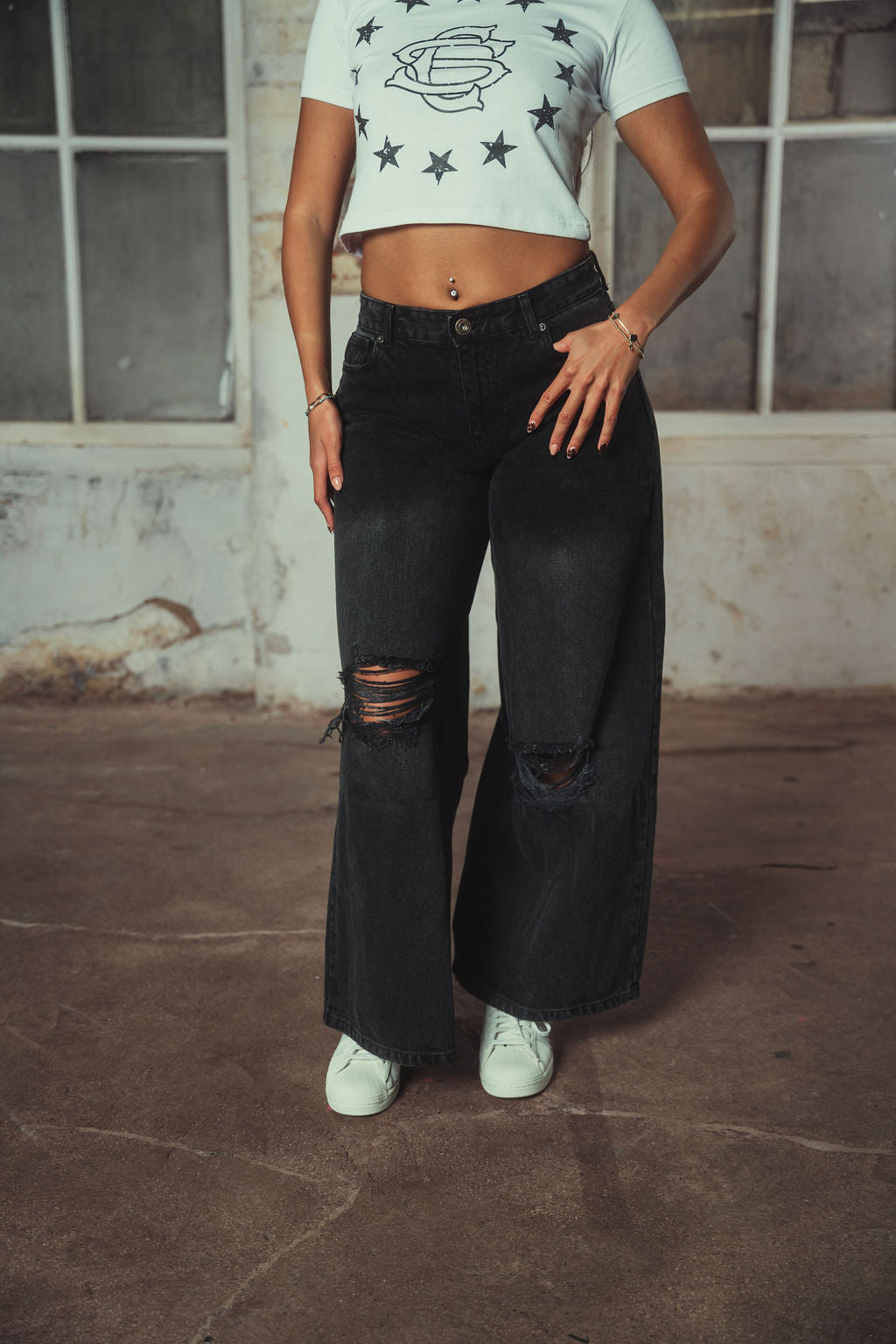 Luka Denim Jeans Washed Black