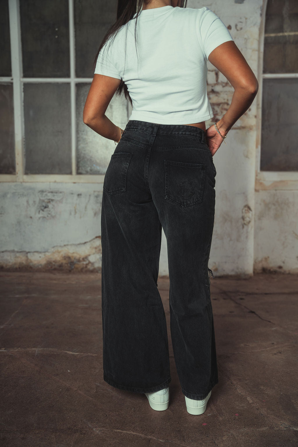 Luka Denim Jeans Washed Black