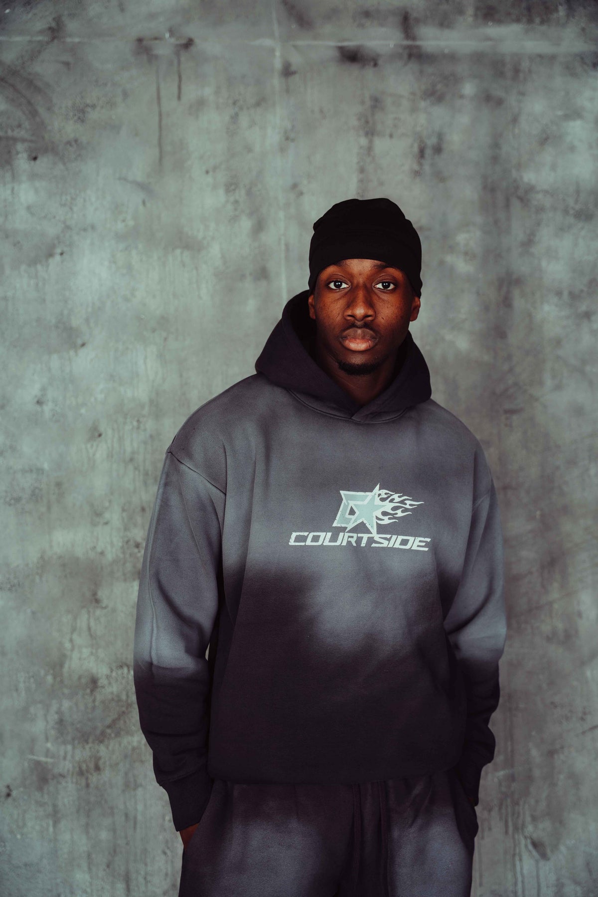 Ervin Hoodie Washed Grey