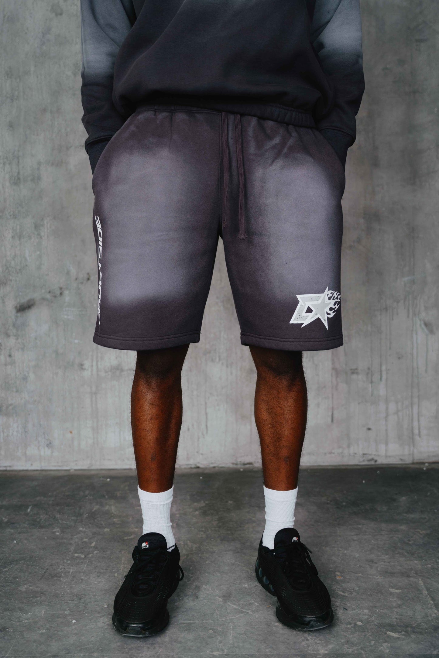 Ervin Short Washed Grey