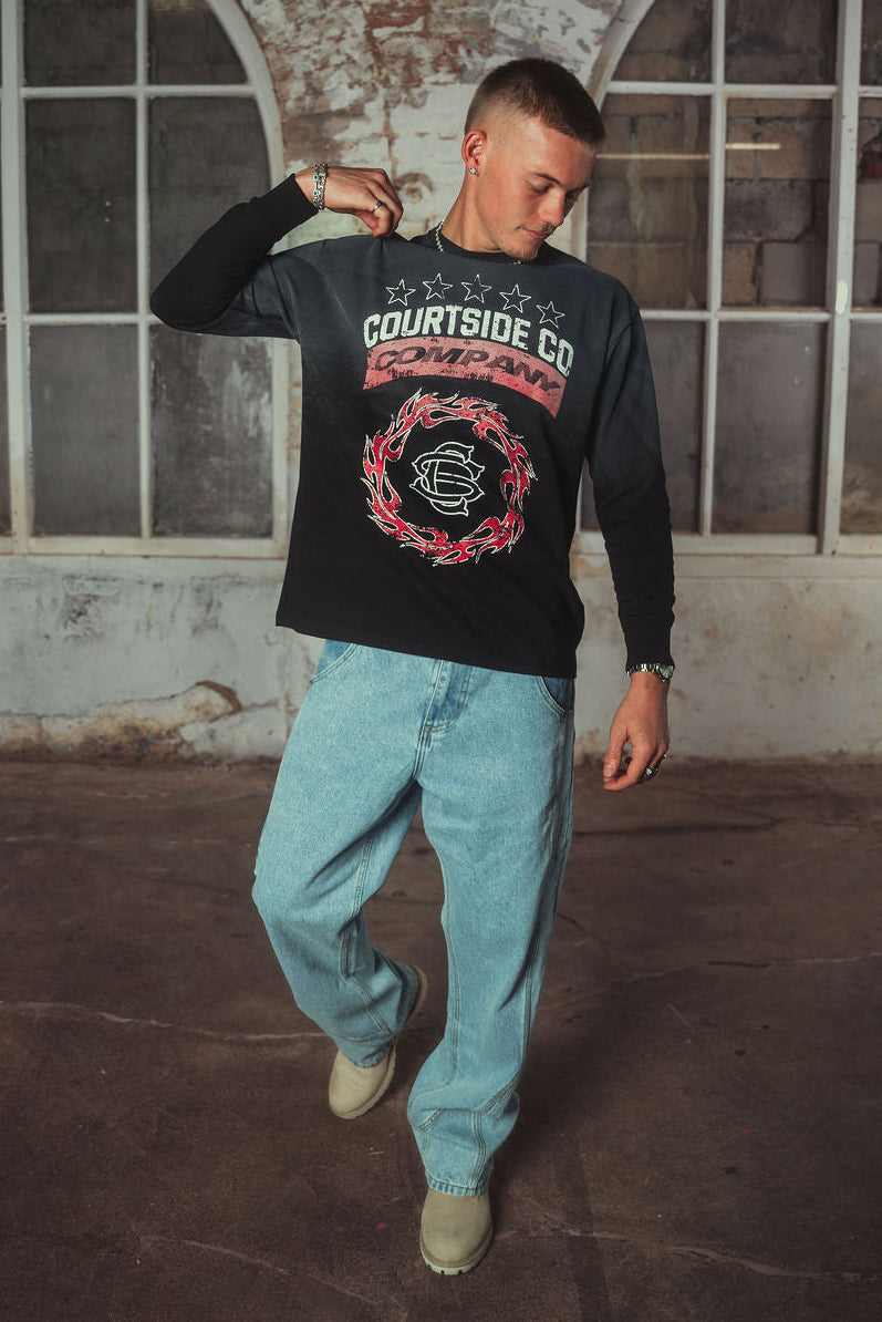 Jaden Long Sleeve T-shirt Black