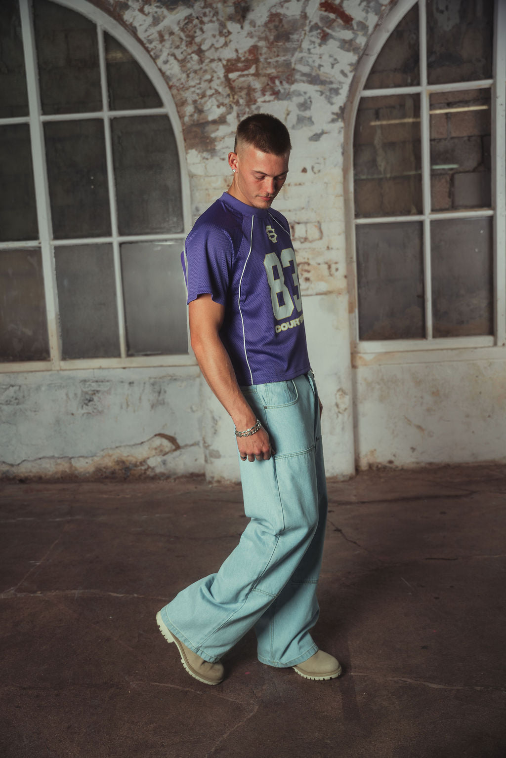 Nelson Denim Jeans Washed Light Blue