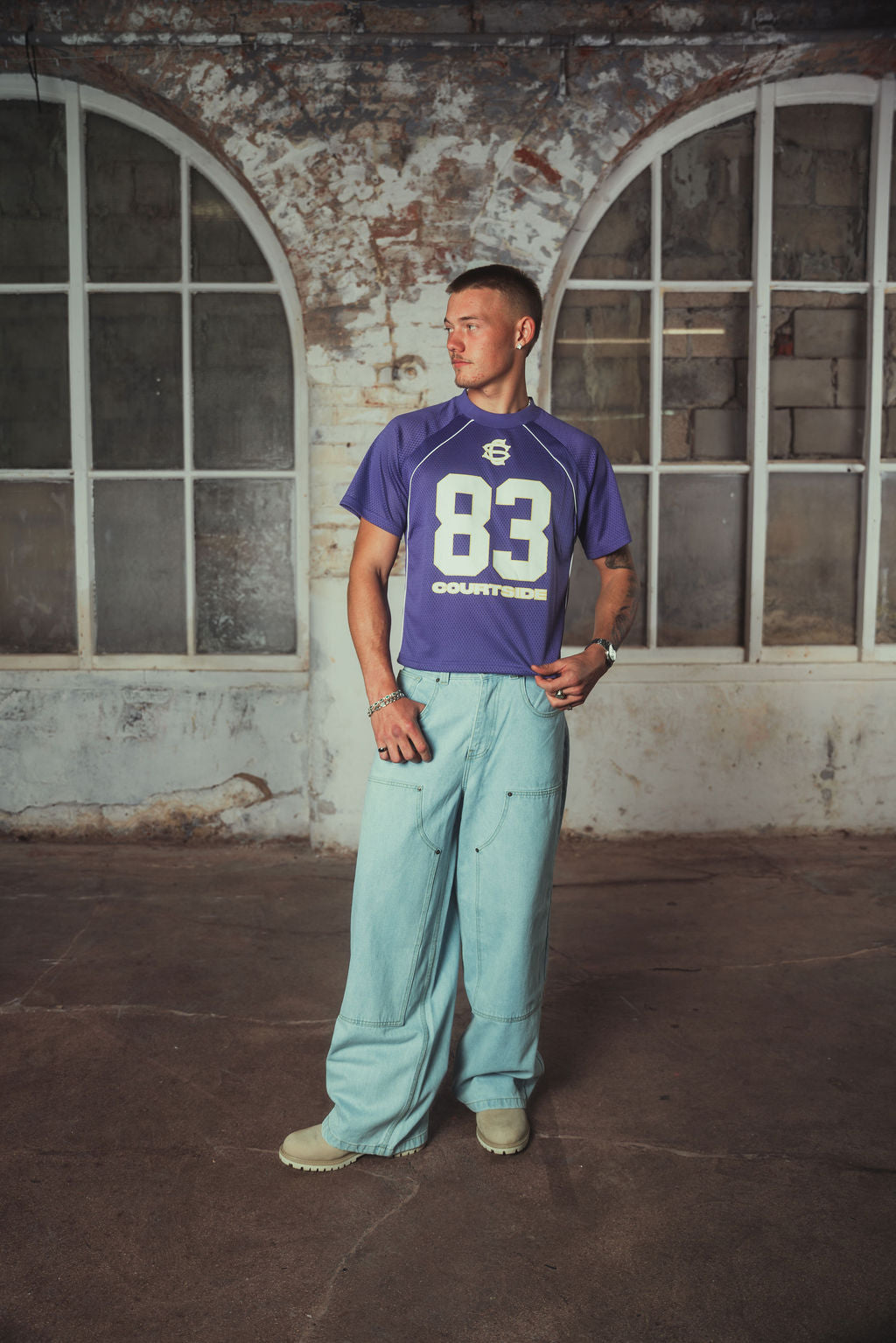 Nelson Denim Jeans Washed Light Blue