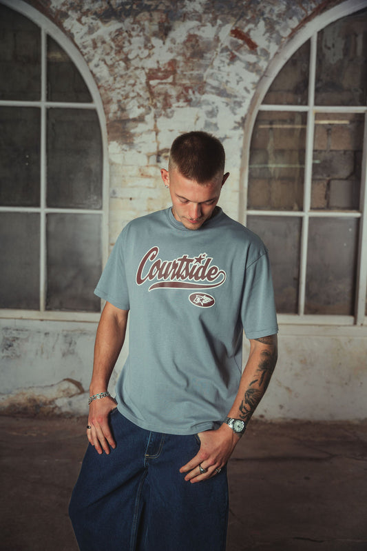 Lavine T-shirt Washed Blue