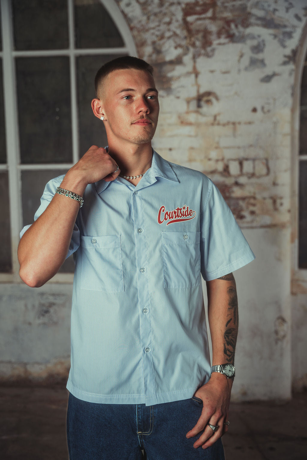 Ivey Shirt Blue White