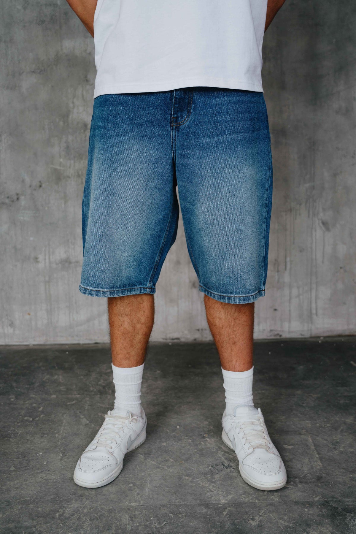 Drexler Denim Shorts Blue