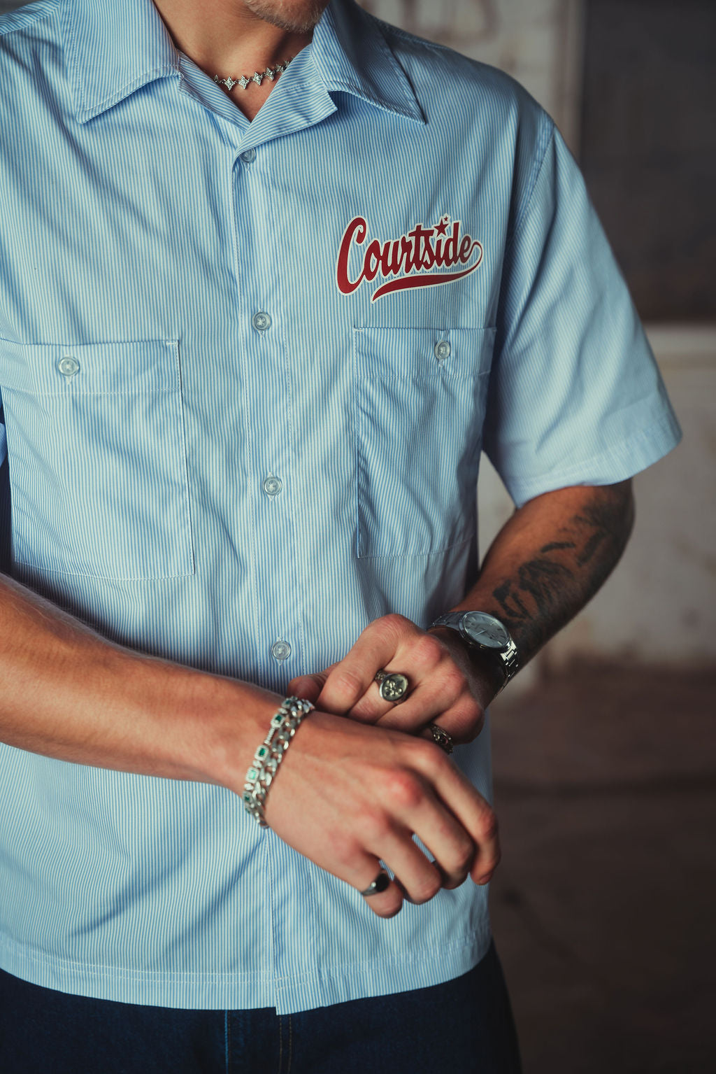 Ivey Shirt Blue White