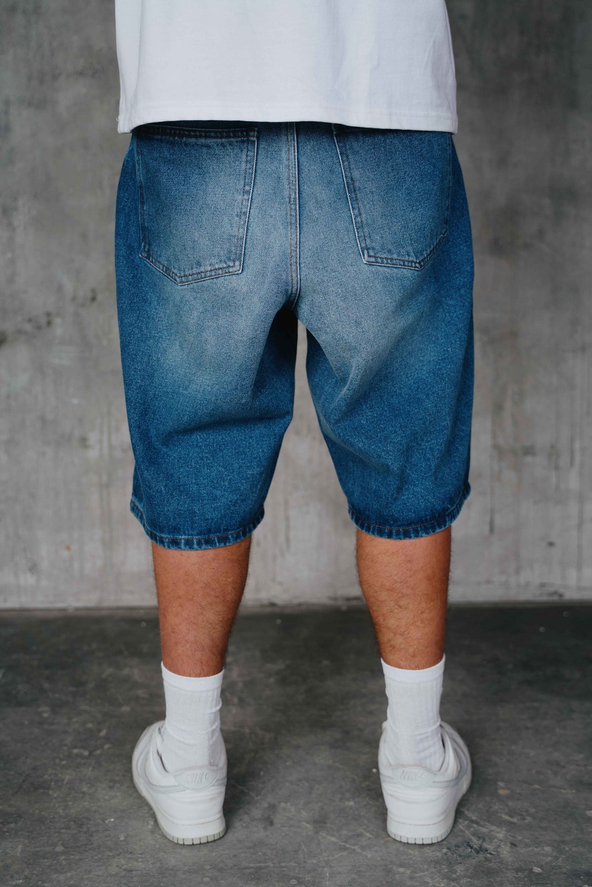 Drexler Denim Shorts Blue