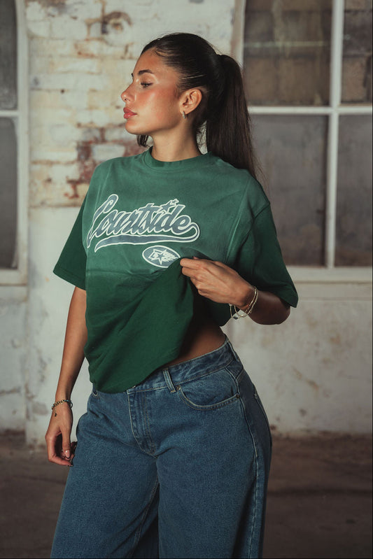 Lavine T-shirt Washed Green