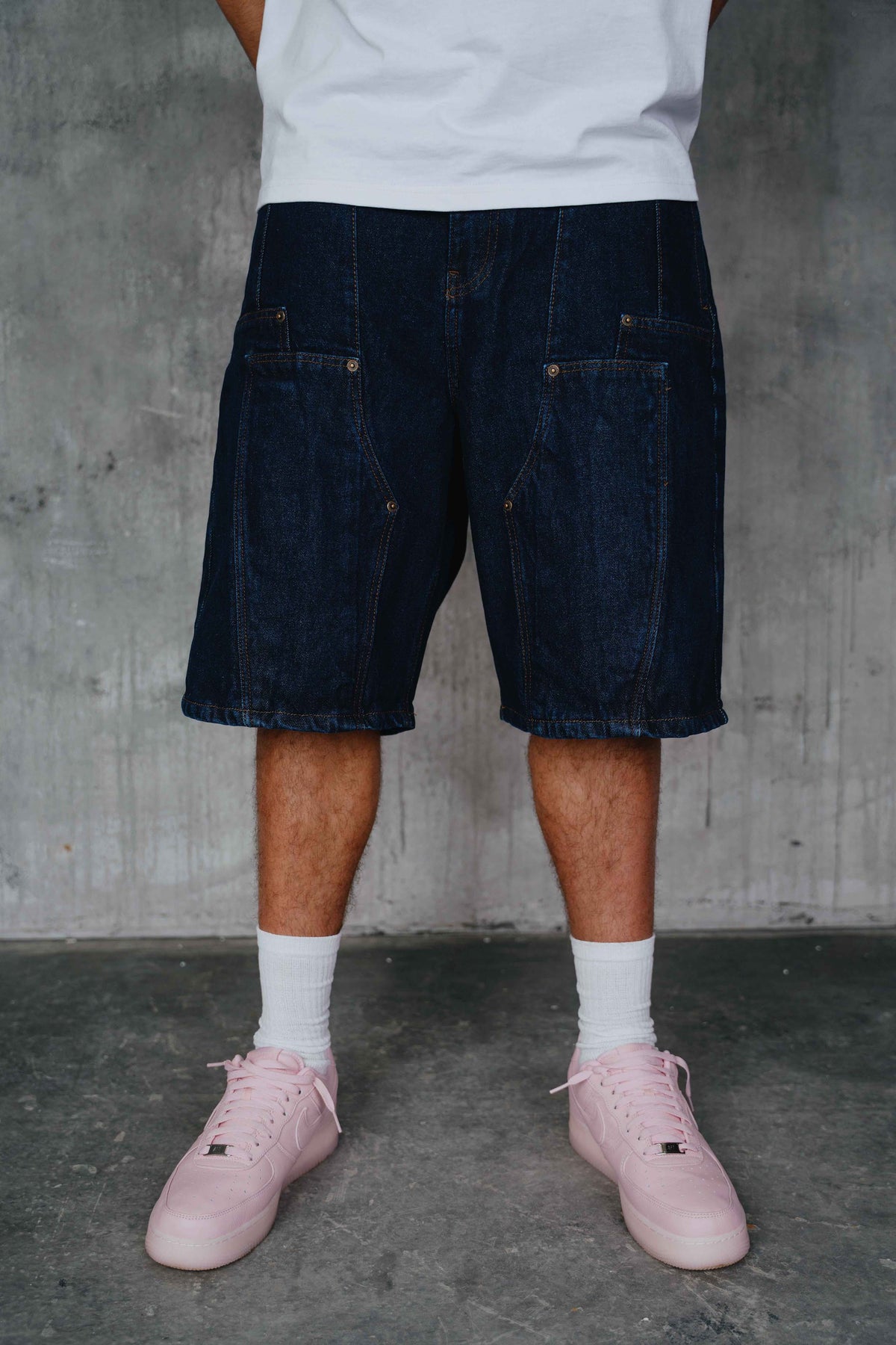 Kachan Denim Shorts Indigo